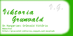 viktoria grunvald business card